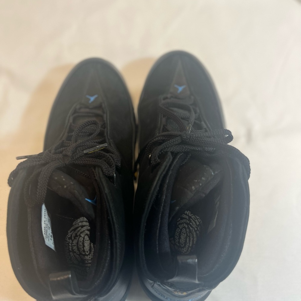 Nike Air Jordan Melo Carmelo Anthony 410 M3 Black Leather 314302 042 Size 11 - Picture 11 of 11